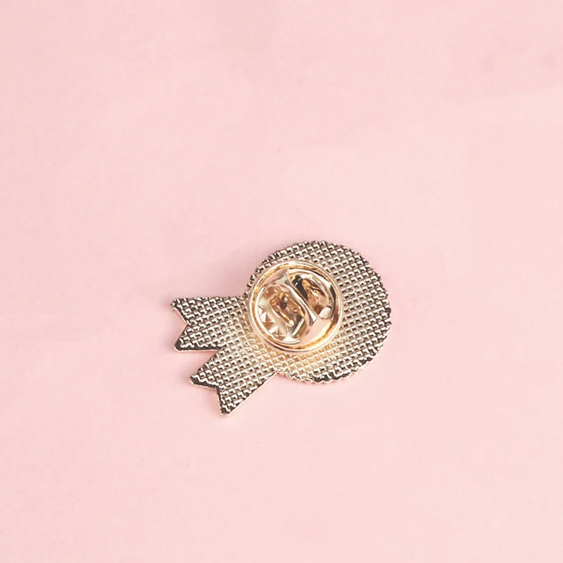 Creative No.1 Badge Winner Symbol Brooch Denim Cloth Lapel Pins Custom Metal Enamel Pin Fashion Jewelry Gift for Student Friends