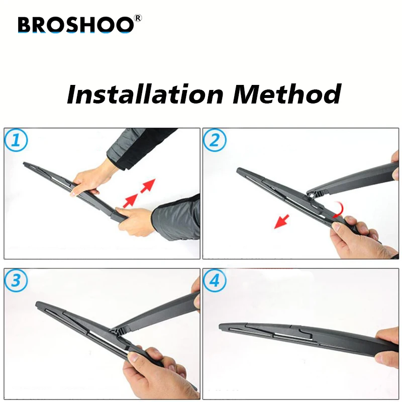 Car Wiper blade Rear Back Window Windscreen Windshield Wiper For Ssangyong Tivoli Hatchback 310mm 2015 Onwards Auto Accessories