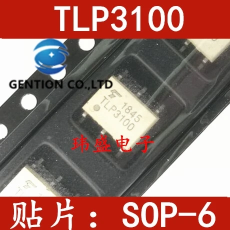 

10PCS TLP3100 P3100 SOP6 solid state relay optical coupling in stock 100% new and original