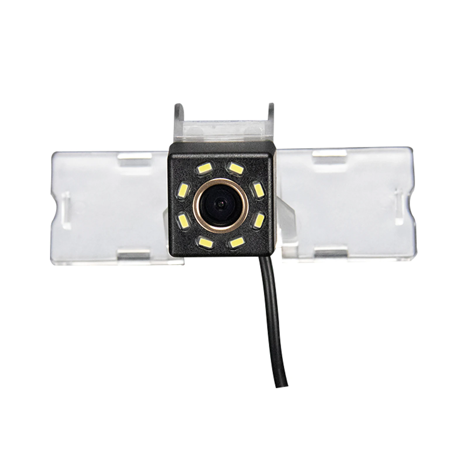 Misayaee Car Rear View Reverse Parking Camera Golden 8 Led for SUZUKI SWIFT 2012 2013 Night Vision Waterproof