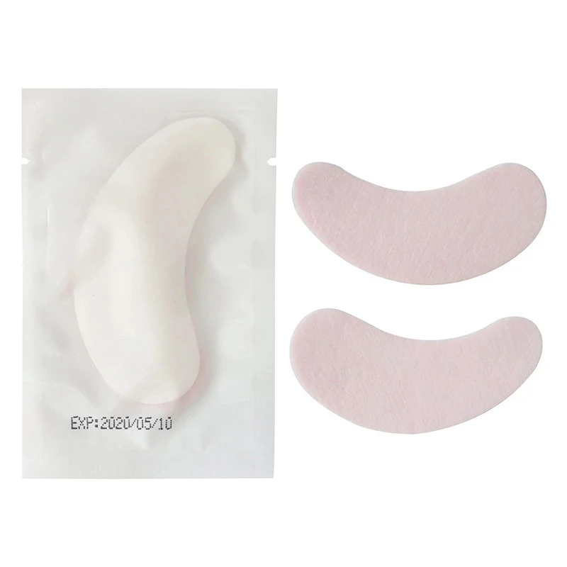 500pairs New Eyelash Extension Eye Tips Sticker Wrap Pearl Left&Right Eyes Paper Patches Under Eye Pad Make Up Tools