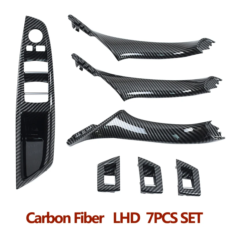 Upgraded New Interior Door Armrest Window Switch Panel Pull Handle Set For BMW 5 Series F10 F11 F18 520i 523i 525i 528i 535i