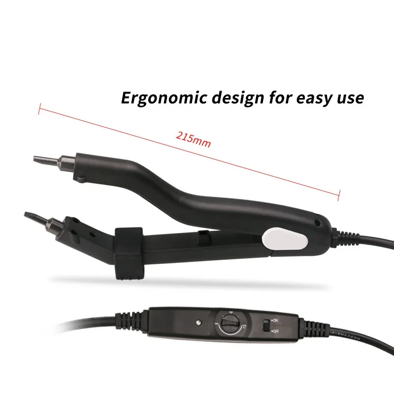 Nouveau design de connecteur de cheveux thermiques à 220 degrés L601 Kit de fer thermique à température contrôlée