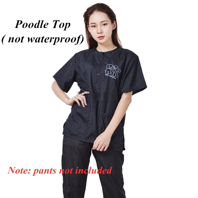 S/M/L/XL/3XL Pet Shop Cosmetology Uniforms Men And Women Beauticians For Waterproof And Breathable Work Clothes G0708