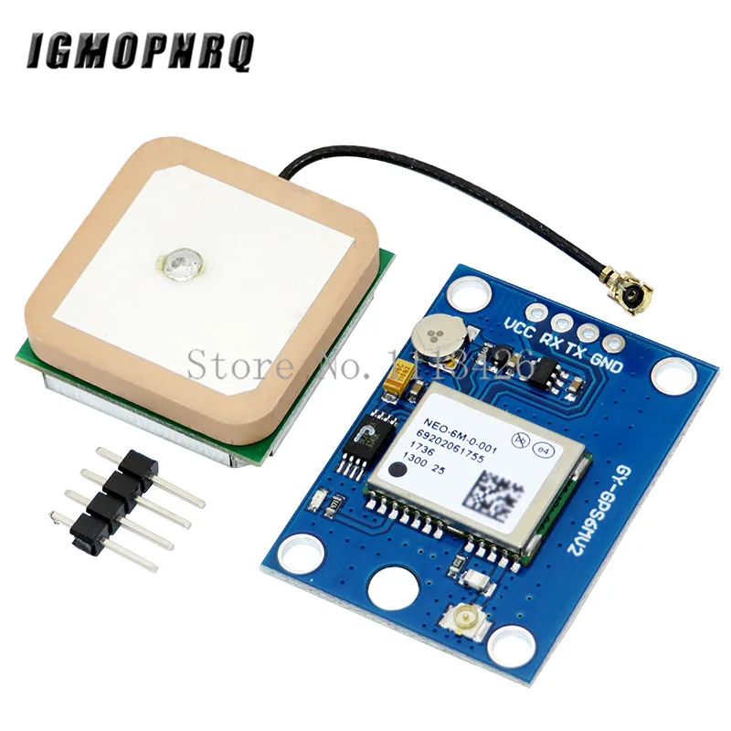 GY-NEO6MV2 NEO-6M GPS Module 3V-5V NEO6MV2 with Flight Control EEPROM MWC APM2.5 large antenna for arduino