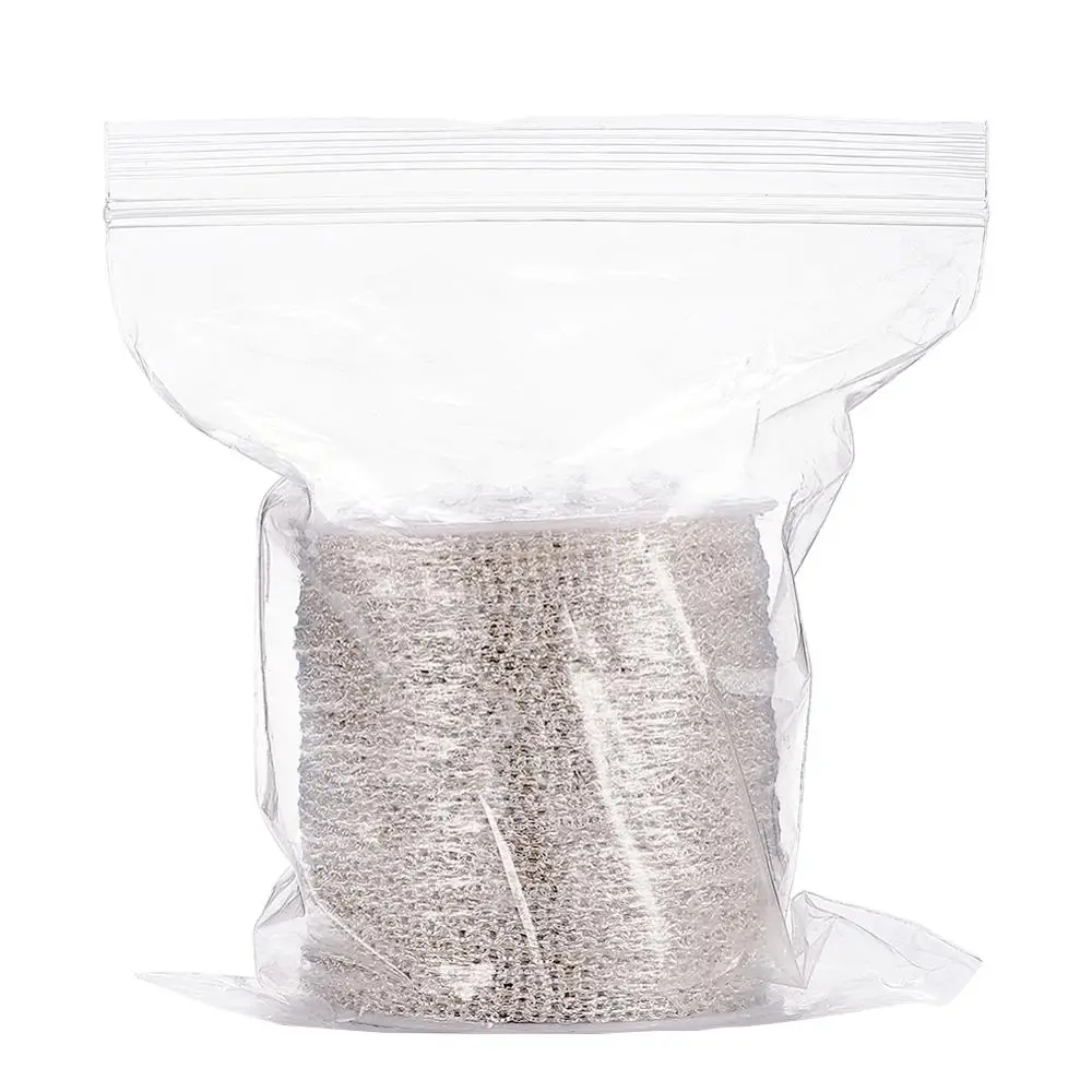 100m Iron Textured Cable Chains Unwelded Metal Chain Bulk Fit Handmade Jewelry Necklace Bracelets Making Materials Supplies