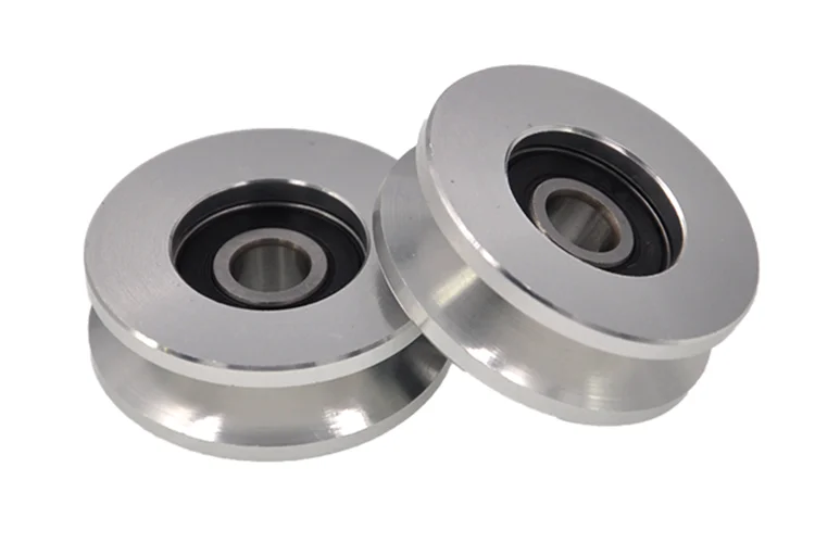 VMRA40 guide roller V-type aluminum wheel series bearing sheave outer diameter 40 groove sheave LLV62840-14