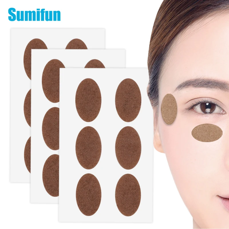 

12pcs Chinese Herbal Eyesight Patch Relieve Eye Fatigue Myopic Amblyopia Sticker Improve Eyesight Medical Plaster Health Care