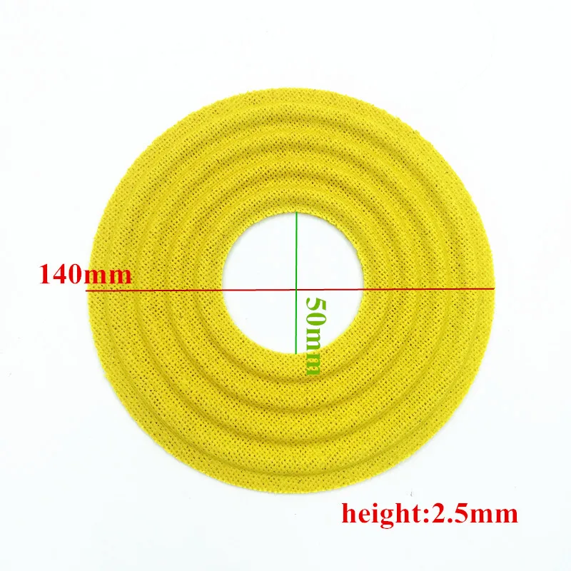 I KEY BUY 50pcs 140mmx50mm Speakers Spring Pads Woofer Subwoofer Speaker Wave Shrapnel DIY For Home Theater Repair Accessories