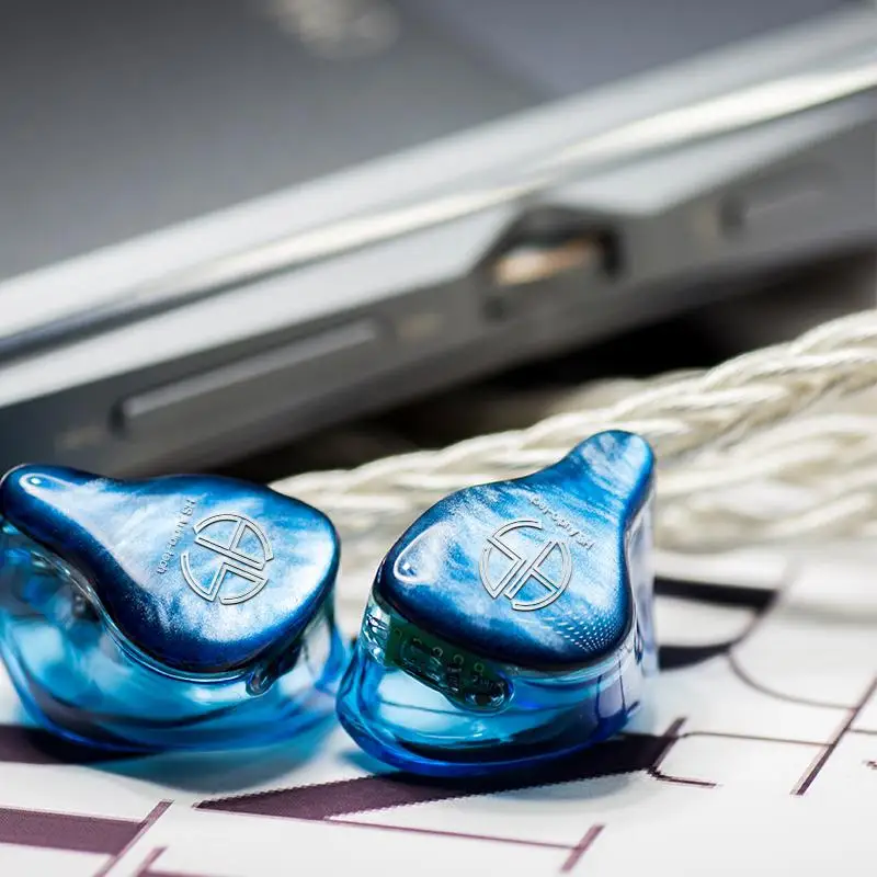 HSAudio-Écouteurs HiFi Hybrid Macion Ripple esse + 2BA, moniteur de musique Audiophile Musicien, 2 broches, 0.78mm, PK FLC8S, Adonis NM2 +
