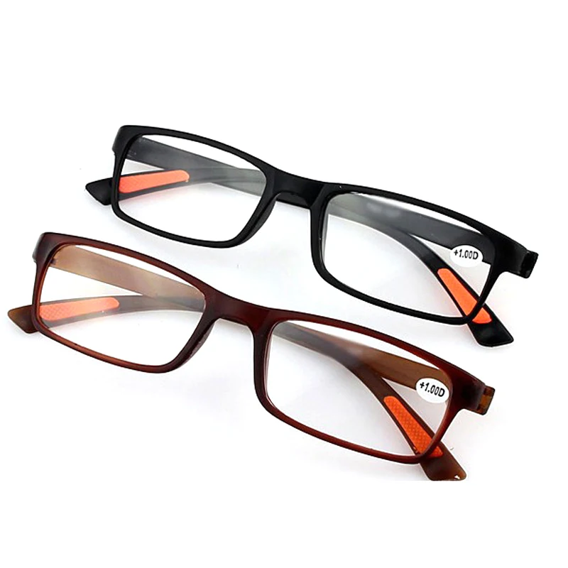 Women Men Unisex Reading Glasses Toughness Ultra-light Resin Lenses Female Male Presbyopic Eyeglasses Diopter +1.0 To +4.0