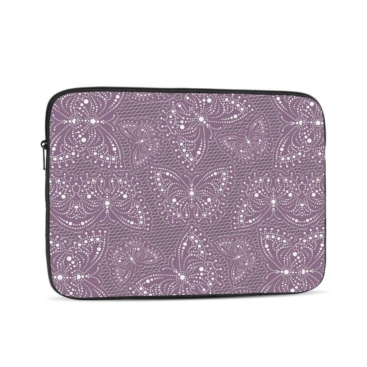 Stylized Butterfly, Mandala Computer ipad Laptop Cover Case Laptop Sleeve Bag Portable Cover Fundas Pouch