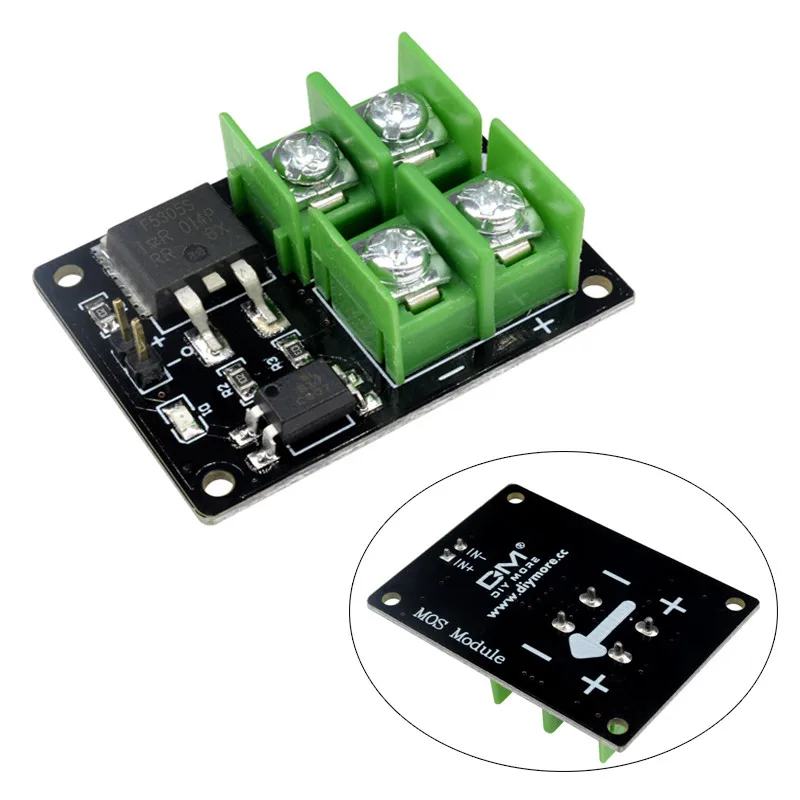 3V 5V Low-Voltage MOSFET Switch Module 12V 24V 36V Switch Module P-Channel Effect Tube For PWM Control Motor Speed