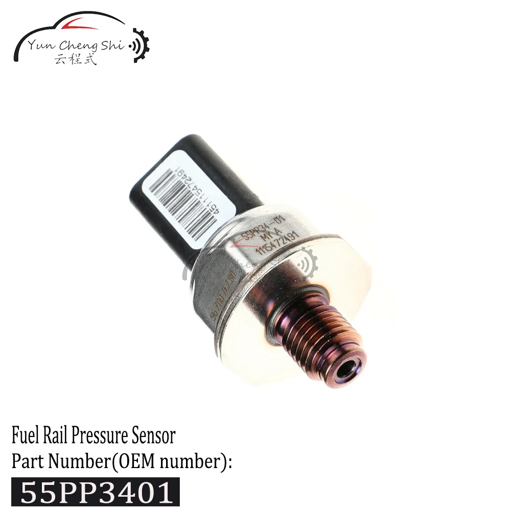 

For PEUGEOT CITROEN 1.4 1.6 HDi Diesel FUEL PRESSURE SENSOR 9670076780 55PP34-01 96.700.767.80 55PP3401 RAIL