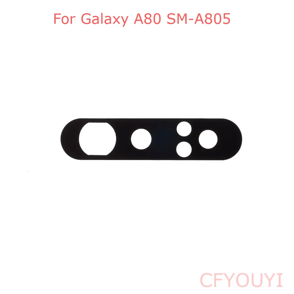 1pcs New Rear Back Camera Lens Cover With Adhesive Sticker Glue for Samsung Galaxy A80 A805