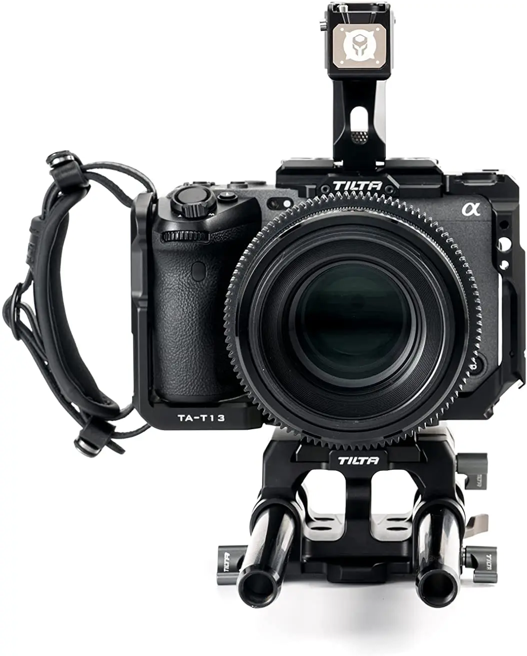 TILTA TA-T13-A-B Basic cage case kit for Sony FX3 Camera Black Color with top Handle baseplate Strape