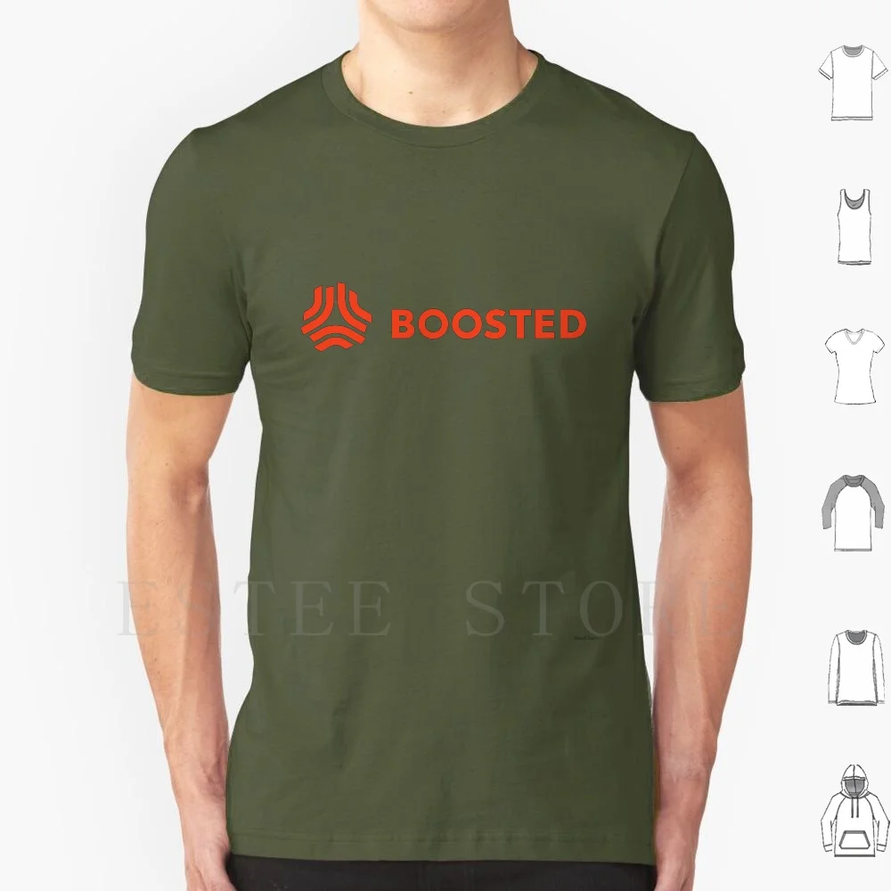 Boosted Board t-shirt imprimé coton puissant planche à roulettes électrique léger Durable Ride Drive casque puissance de planche rapide