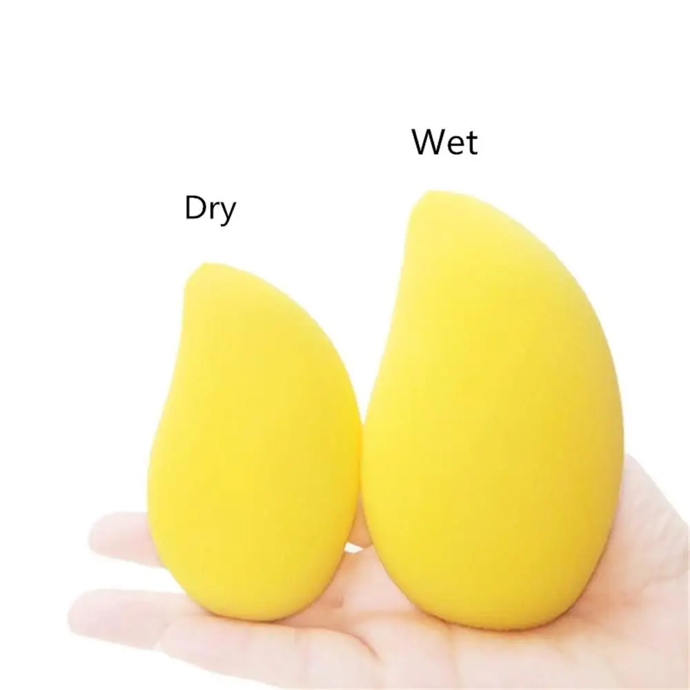 Soft Foundation Powder Mango Shape Cushion Sponge Beauty Tool Makeup Egg Cosmetic Puff