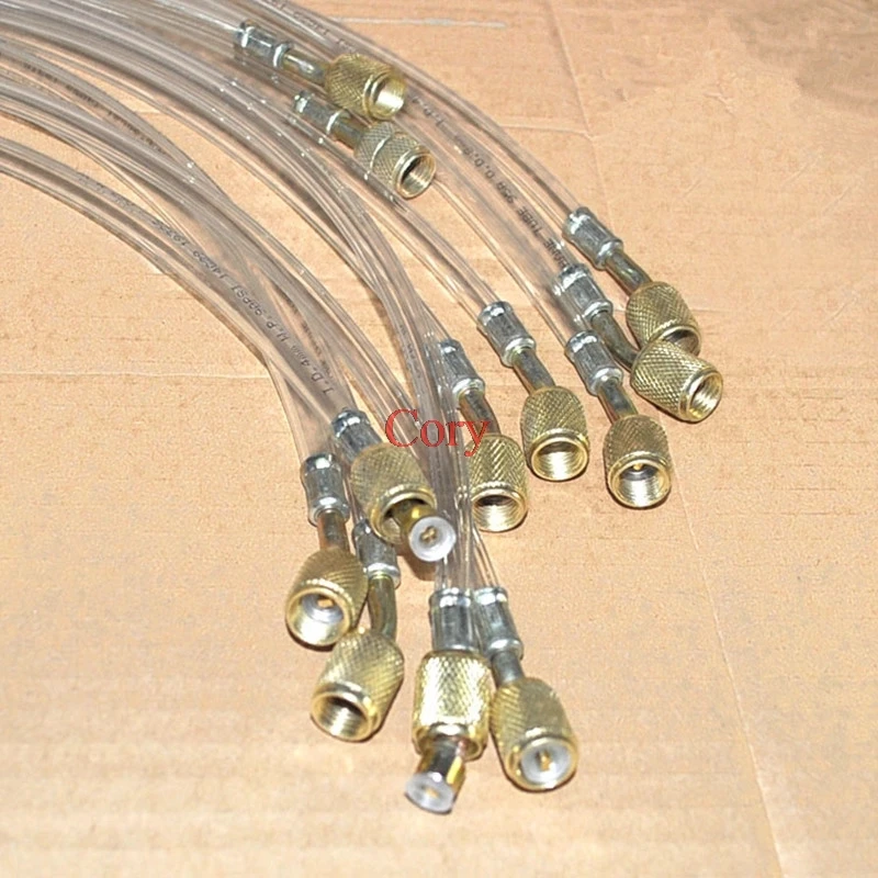 1Pc Air Conditioning Parts Add Fluoride Tube Transparent Hose High Pressure Freon Pipe Refrigerator Liquid Add Fluorine