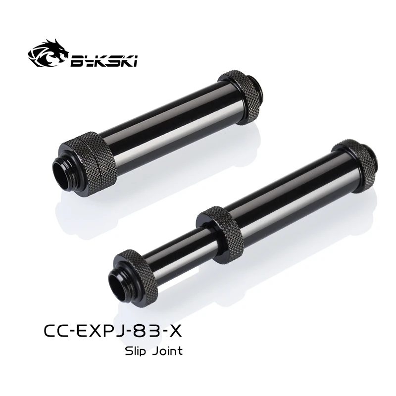 Bykski CC-EXPJ-83-X PC Cooling Fitting Adjust 83-110 Male To Male Extender M-M Connector For GPU SLI CF,Water-cooled Adapter