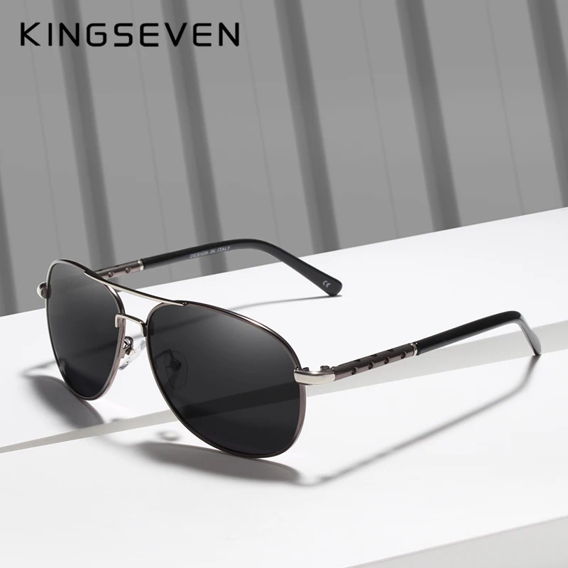 New Arrival KINGSEVEN spolaryzowane okulary mężczyźni/kobiety marka projektant męskie okulary przeciwsłoneczne w stylu vintage gafas óculos de sol masculino