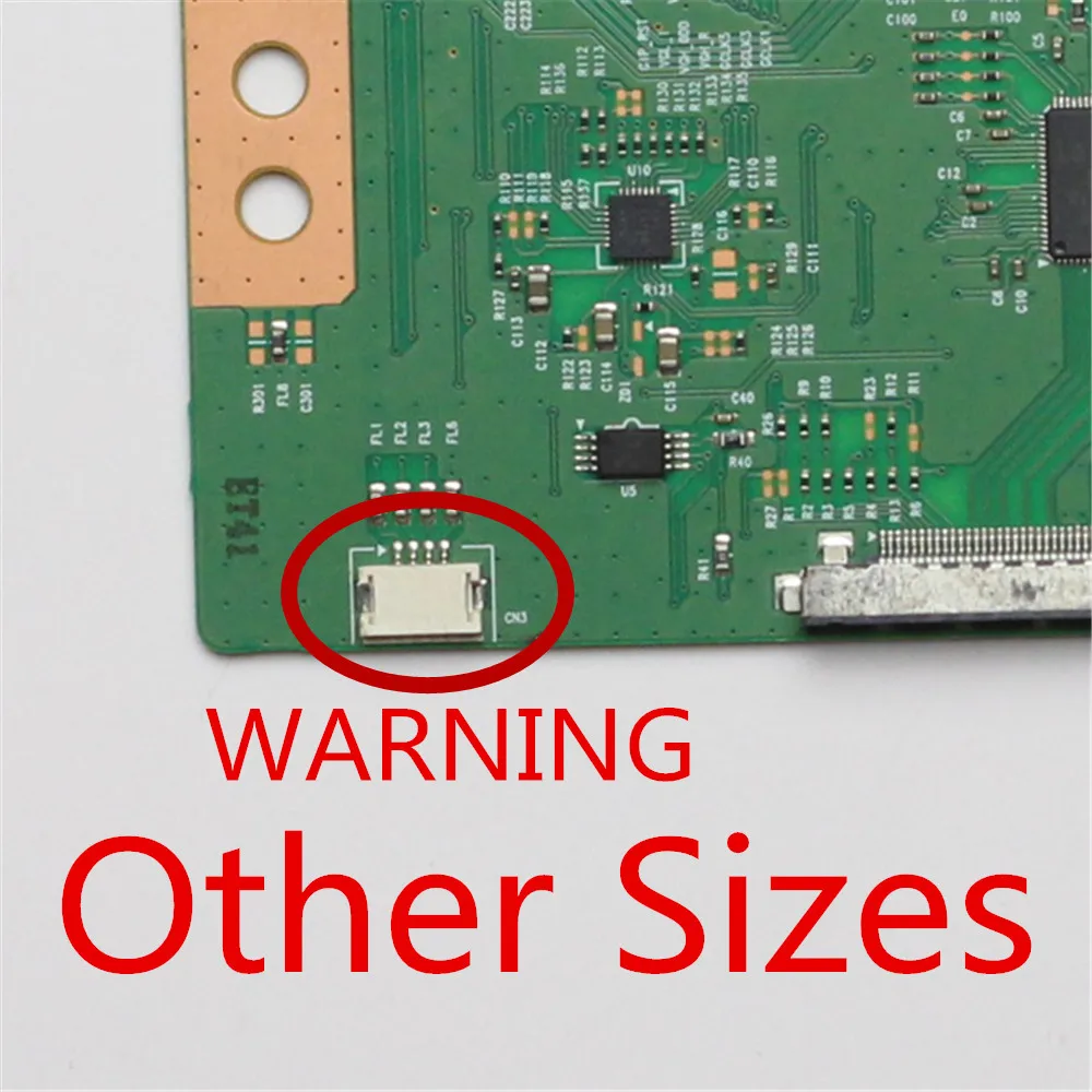 ทีคอนบอร์ดลอจิกบอร์ด6870C-0401C บอร์ด FHD TM120 verer 0.3ทีวีบอร์ด T-CON ดั้งเดิม6870C การ์ดทีวี