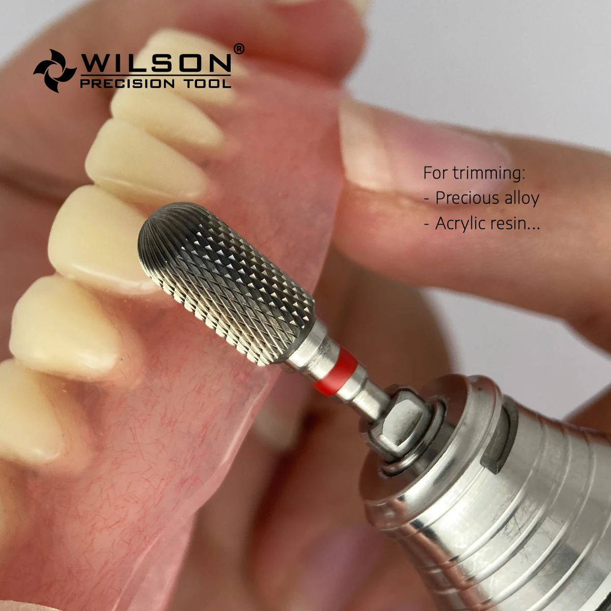 WilsonDental Burs 5000204-ISO 143 140 060 Tungsten Carbide For Trimming Metal/Acrylic