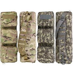 60CM Portable Outdoor Sport Molle Pouch Tactical Hunting Gun Carry Bag Shooting Airsoft Sniper Rifle Protection Case For Hiking