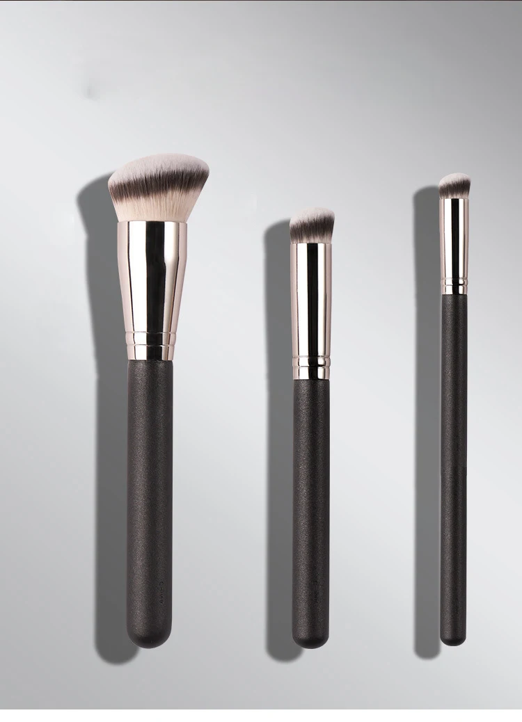 3pcs/set No Logo Beveled Foundation Makeup brushes Concealer small partial detail foundation liquid cream make up brushes