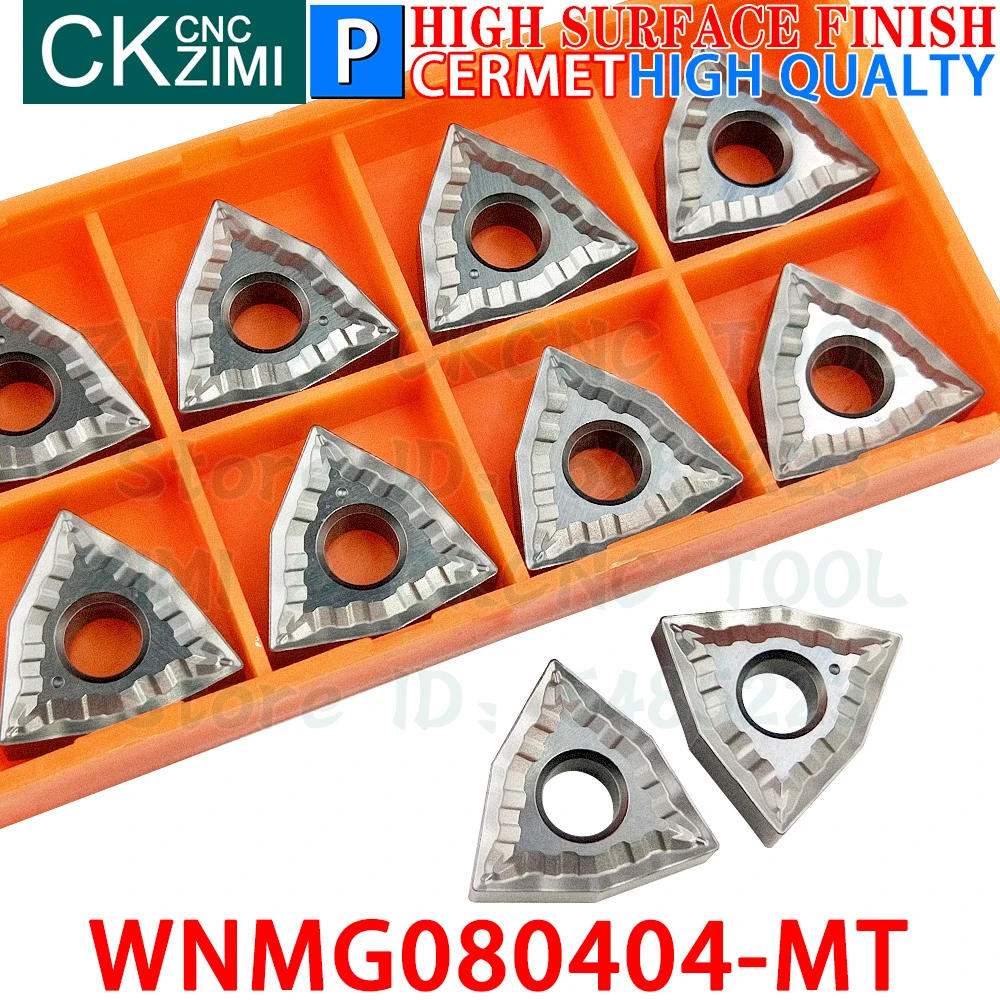 WNMG080404-MT ZM3000 WNMG 080404 MT Carbide Inserts Cermet Turning Inserts Tools CNC Finish metal lathe tool WNMG 0804 for steel