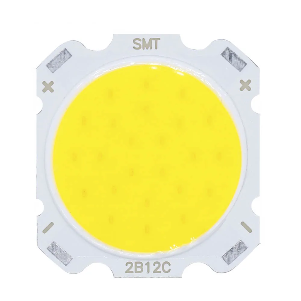 20pcs 3W 5W 7W 10W LED Source Chip High Power LED COB Light Bulb 2 Light Lamp Spotlight Down Light Lamps Bulb Warm White