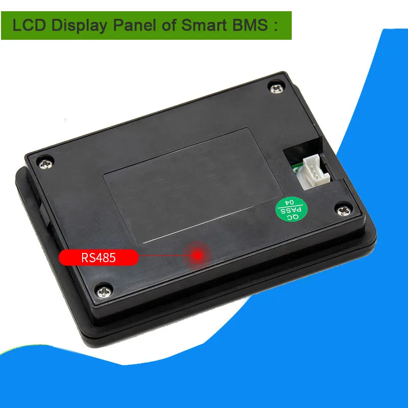 LCD display Panel Of Bluetooth Smart BMS temperature voltage and current display touch screen for electric vehicle