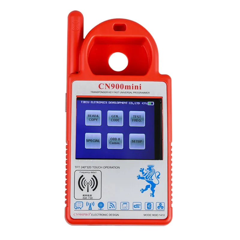 

XRSHKEY V5.18 CN900 Mini Transponder Key Programmer Support Multi-Language for 4C 46 4D 48 G Chips