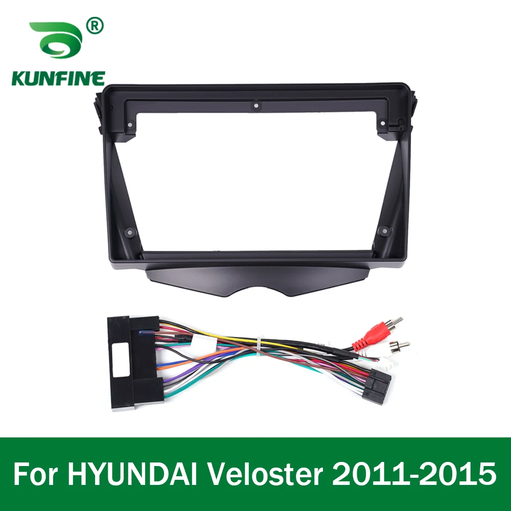 

Автомобильный GPS-навигатор, стерео для HYUNDAI Veloster 2011-2015, радиоприемник, панель, рамка, подходит для 2Din, 9 дюймов, экран головного устройства