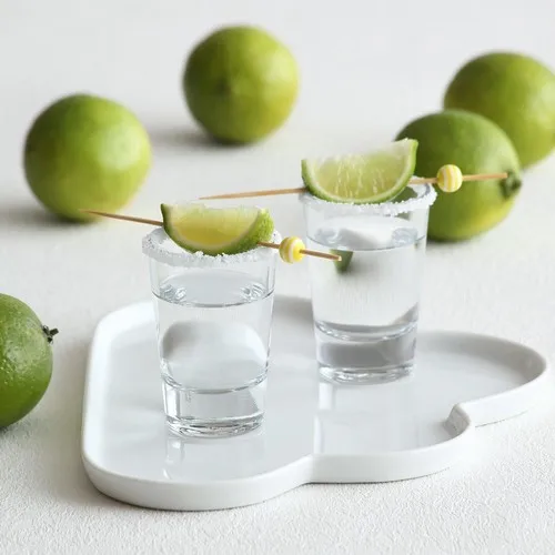 Lava Cup 6 Pcs-Tequila Cup 62CC Glass Cups Water Wine Soft Drink Beverage Kitchen Decor Fruit Juice Set Glass cups