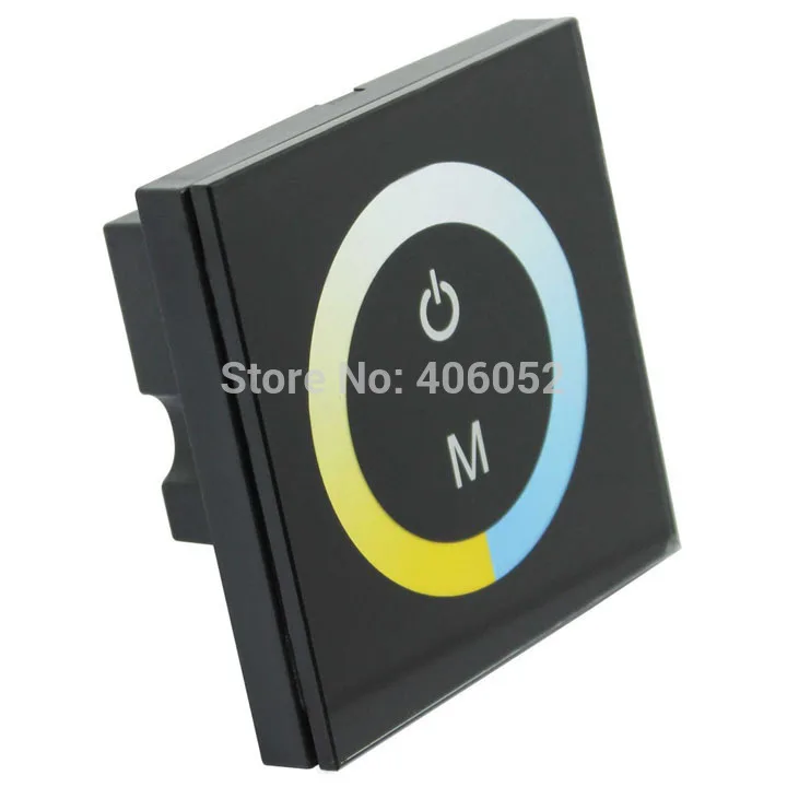 

Black 12v Dc Color Temperature Led Panel Controller Touch For Light Dc12-24v