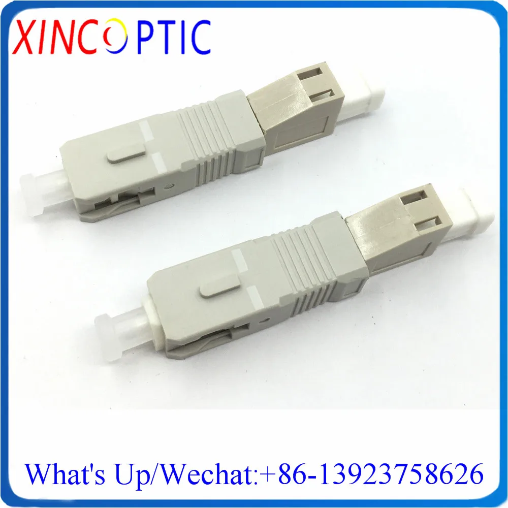 

SC to LC Connector Adaptor Singlemode UPC,SCUPC Female to Male Multimode SM Simplex Fiber Optic Adapter