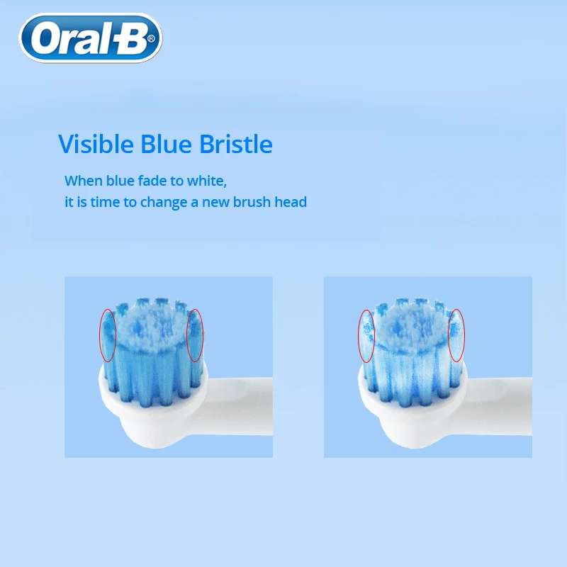 Oral B EB17เปลี่ยนหัวแปรงสีฟันขนนุ่มสำหรับ Gum Care Pains แผ่นลบ Sensitive Clean ผู้ใหญ่ฟัน Deep Clean