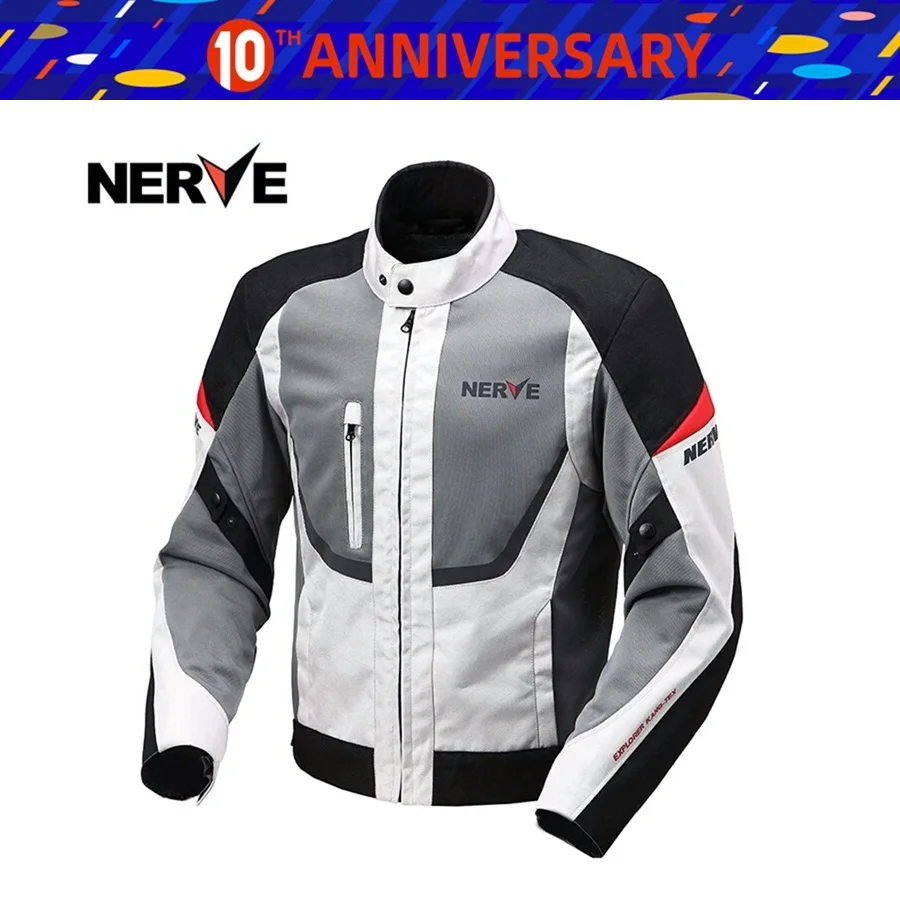 

Free shipping 1pcs Summer Men's Motorbike Reflective Racing Mesh Jackets Performance Breathable Motorcycle Jacket With 5pcs Pad