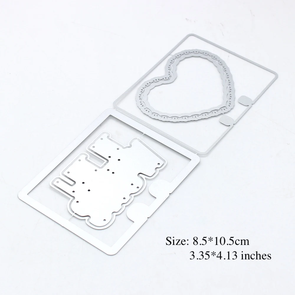 ZFPARTY Memorydex Shaker Metal Cutting Dies Stencils for DIY Scrapbooking Decorative Embossing DIY Paper Cards