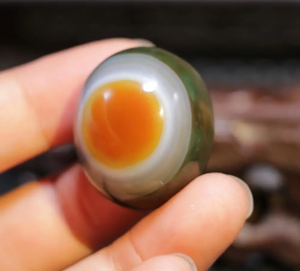 

Magic Power Tibetan Agate Colorful Goat Eye Heaven Eye dZi Bead Pendant 3A Amulet L Lkbrother Sauces Top Quality Guranttee