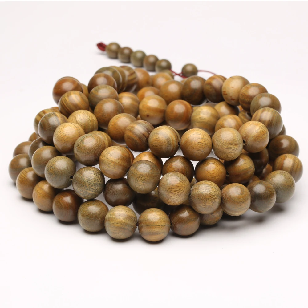 Asian handmade rosary beads rosary wood sandalwood beads buddhist prayer high quality 12mm beads 108 beads