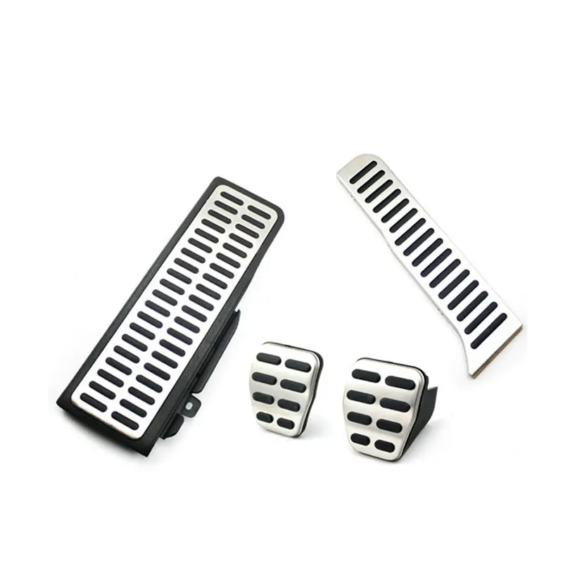 Pedal de freio a gás para acelerador de carro, pedal de embreagem e apoio para os pés para vw tiguan touran golf 5 6 jetta mk5 mk6 para skoda octavia a5 yeti