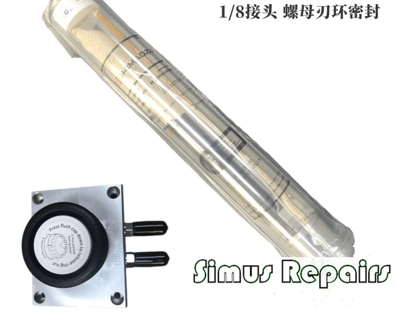 

226-50712-00 Shimadzu GC/MS GCMS Carrier Gas Helium Filter Element Set 1/8 Connector