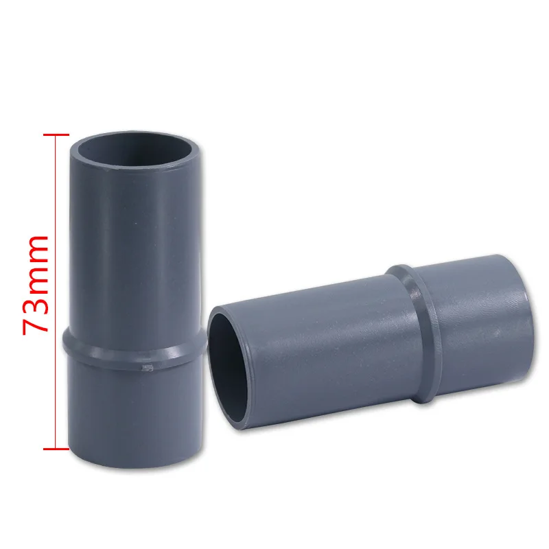 Grey Vacuum Cleaner Hose Converter Accessories Outer Diameter 30mm to 32mm Nozzle Vacuum Cleaner Hose Brush Head Adapter Parts