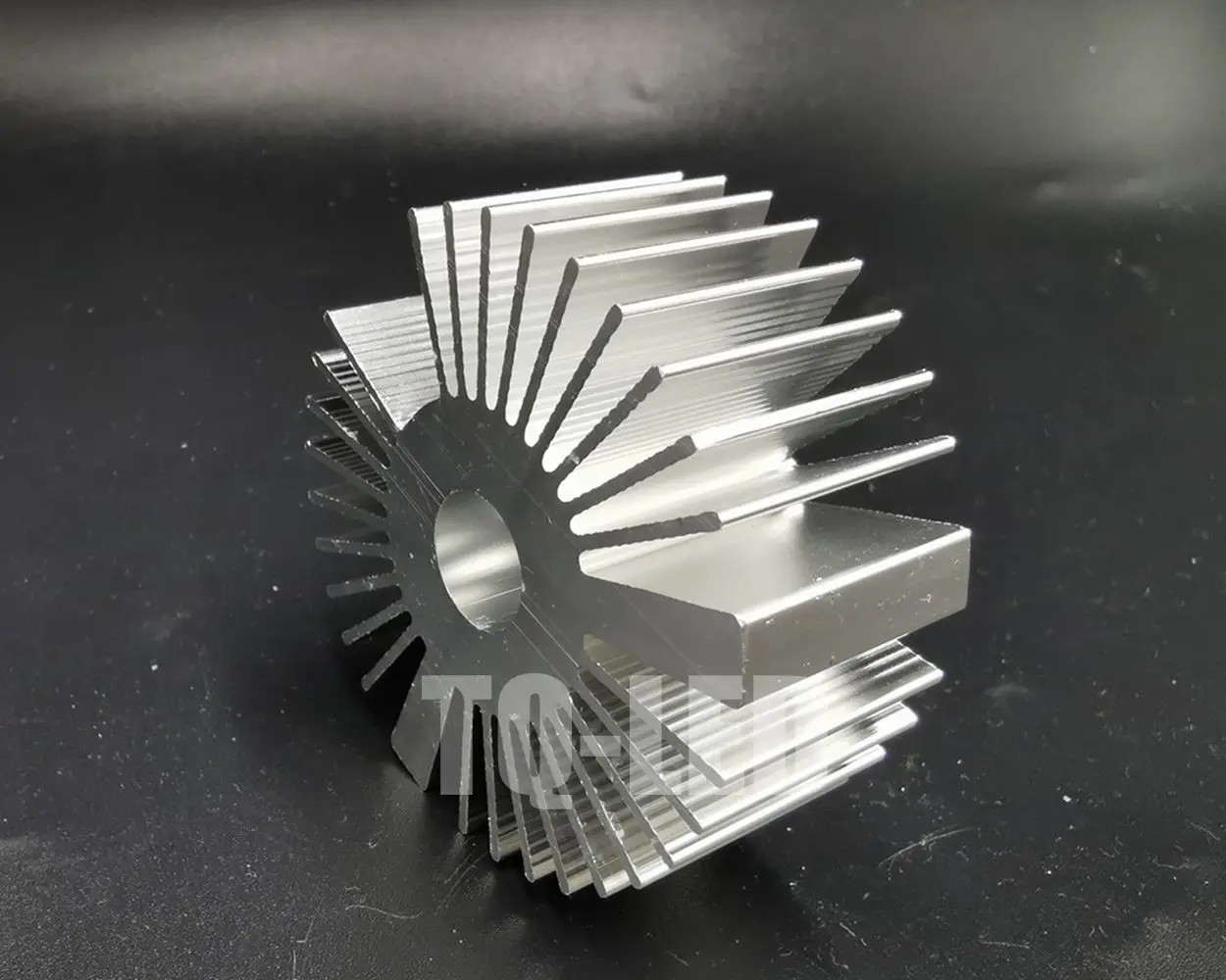 53Mm Aluminium Radiator 3W 5W 9W High Power Led Downlight Heatsink