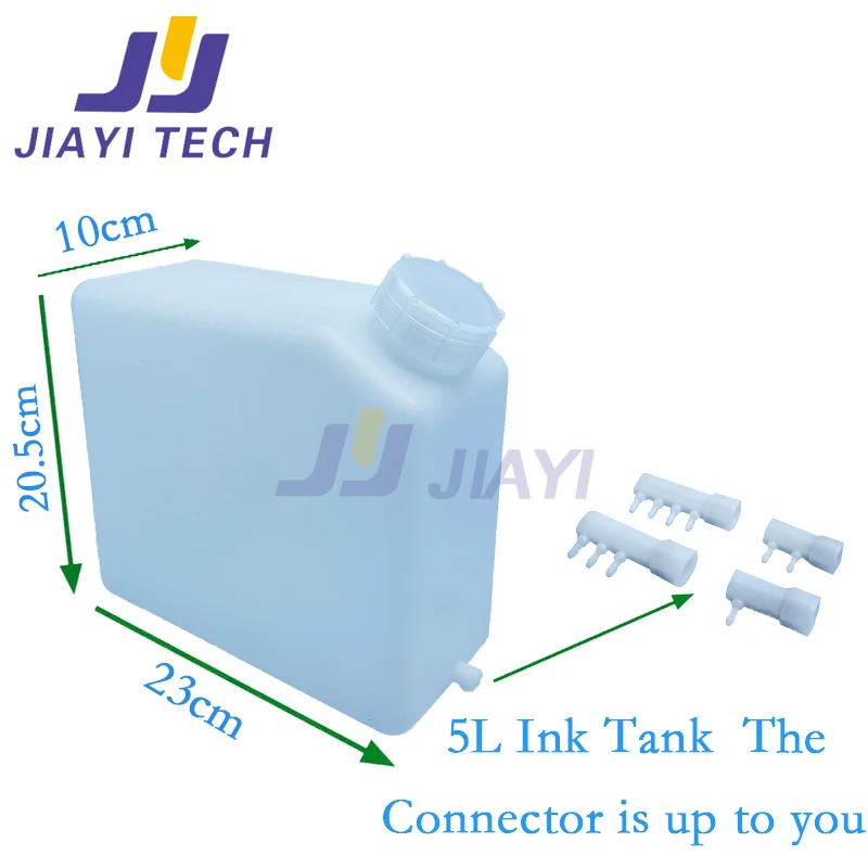 4 Type Ink Tank Export 5L Ink Bottle Ink Cartridge for Roland Mutoh Mimaki Eco-Solvent Printers Bulk Ink System