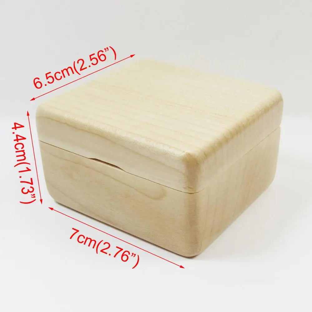 Amelie Music Box, Wood Wind Up Music Box with La Valse d'Amelie Theme, Special Gifts