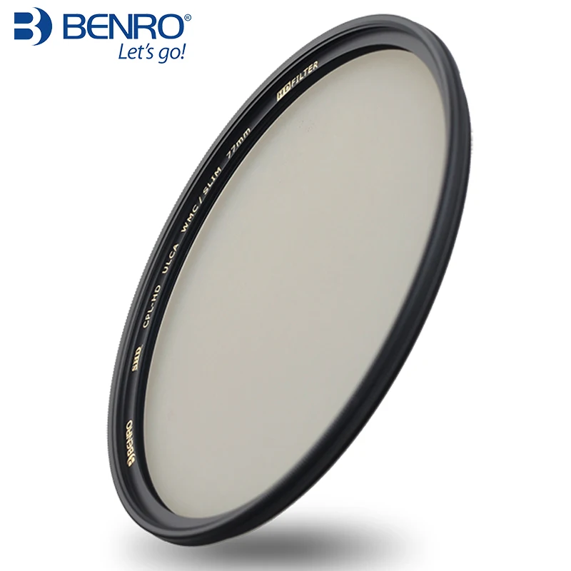 Benro 49 52 55 58 62 67 72 77 82mm   SHD CPL-HD ULCA   Filters Waterproof Anti-oil Anti-scratch Circular Polarizer Filter