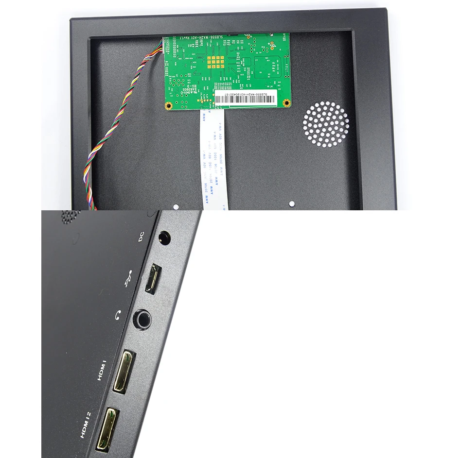 Kit de bricolaje para placa controladora de 15,6 pulgadas NT156FHM, Panel EDP de 1920x1080 + carcasa trasera de aleación de Metal, Caja 2 Mini pantalla compatible con HDMI